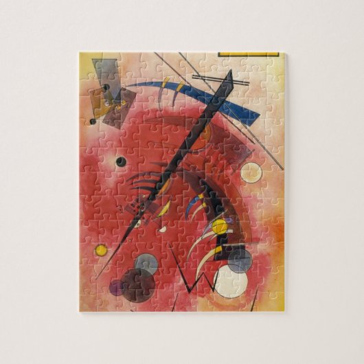 Abstrakte Malerei im Inneren Puzzle (Vertikal)