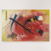Abstrakte Malerei im Inneren Puzzle (Horizontal)