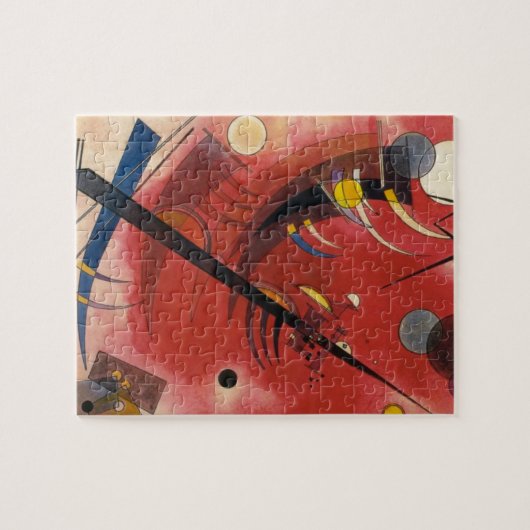 Abstrakte Malerei im Inneren Puzzle (Horizontal)
