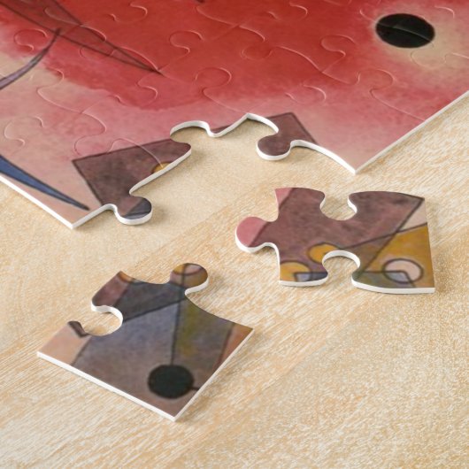 Abstrakte Malerei im Inneren Puzzle (Seite)