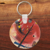 Abstrakte Malerei im Inneren Schlüsselanhänger (Vorderseite)