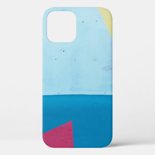 Abstrakte Malerei in Blau, Rot, Rosa und Gelb Case-Mate iPhone Hülle