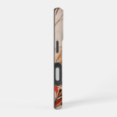 Abstrakte Malerei iPhone 16 Hülle (Rechte Seite)
