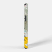 Abstrakte Malerei iPhone Hülle (Rechte Seite)