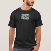 Abstrakte Malerei Jeff Hankamer Artjunkhaus Kunst T-Shirt (Vorderseite)