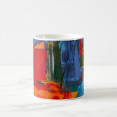 Abstrakte Malerei Kaffeetasse (Mittel)