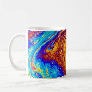 Abstrakte Malerei Kaffeetasse