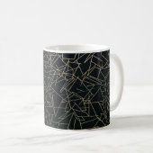 Abstrakte Malerei Kaffeetasse (VorderseiteRechts)
