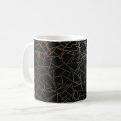 Abstrakte Malerei Kaffeetasse (Vorderseite Links)