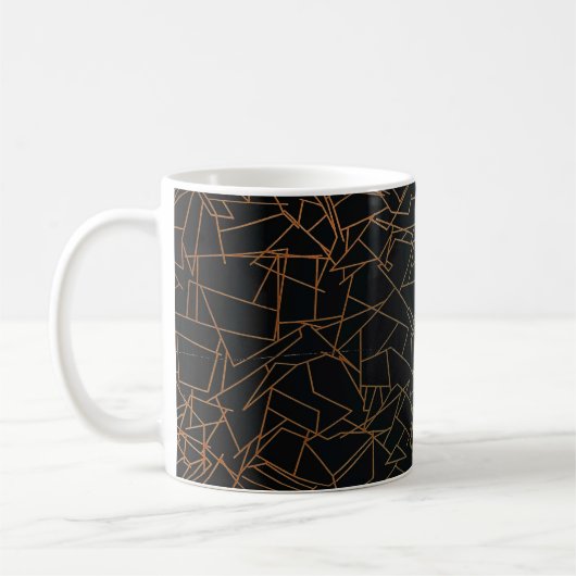 Abstrakte Malerei Kaffeetasse (Links)