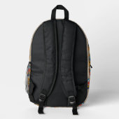 Abstrakte Malerei - Kandinsky Bedruckter Rucksack (Rückseite)