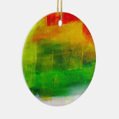 Abstrakte Malerei Keramikornament (Rechts)