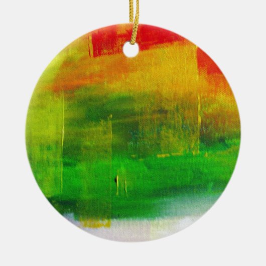 Abstrakte Malerei Keramikornament (Vorne)