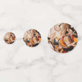 Abstrakte Malerei Konfetti (Vorderseiten)