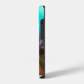 abstrakte Malerei Kunst iPhone Hülle (Linke Seite)