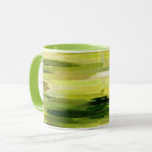 Abstrakte Malerei Kunst - Tasse (Vorderseite Links)