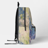 Abstrakte Malerei Küstenmuster Gepäck Bedruckter Rucksack (Links)