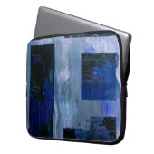 Abstrakte Malerei Laptopschutzhülle (Vorderseite Links)