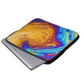 Abstrakte Malerei Laptopschutzhülle (Vorne Knopf)