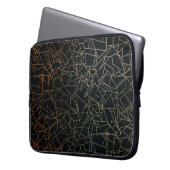 Abstrakte Malerei Laptopschutzhülle (Vorderseite Links)