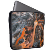 Abstrakte Malerei Laptopschutzhülle (Vorne Rechts)