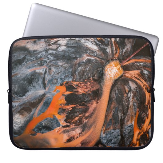Abstrakte Malerei Laptopschutzhülle (Vorderseite)