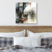 Abstrakte Malerei Leinwanddruck (Insitu (Schlafzimmer))