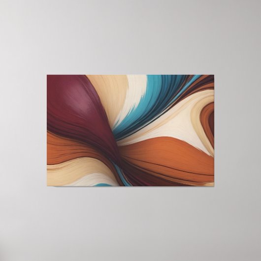 Abstrakte Malerei Leinwanddruck (Vorderseite)