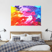 Abstrakte Malerei Leinwanddruck (Insitu (Schlafzimmer))