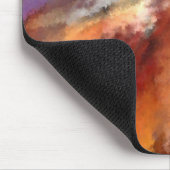 Abstrakte Malerei-Mausunterlage-Entwürfe - WIND 1 Mousepad (Ecke)