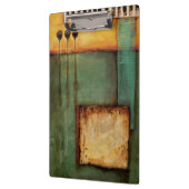 Abstrakte Malerei mit Klaviertasten Klemmbrett (Links)