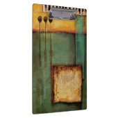 Abstrakte Malerei mit Klaviertasten Klemmbrett (Rechts)