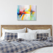 Abstrakte Malerei Moderne Kunst Leinwanddruck (Insitu (Schlafzimmer))