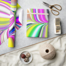 Abstrakte Malerei moderner Art 3D-Effekt in Neonco