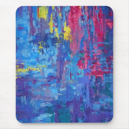 Abstrakte Malerei Mousepad (Vorne)