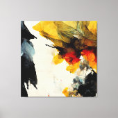 Abstrakte Malerei "Nature flow". Canvas Print Leinwanddruck (Vorderseite)