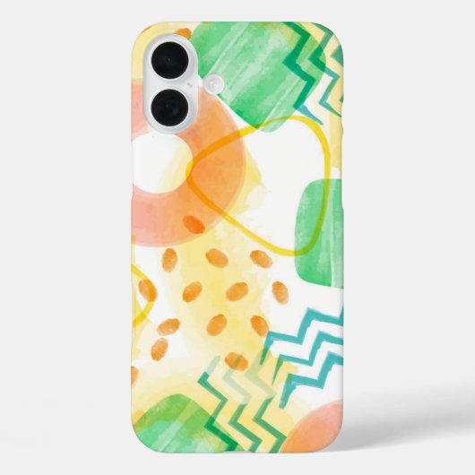 Abstrakte Malerei niedlicher Wasserfarbmuster Case-Mate iPhone Hülle (Rückseite)