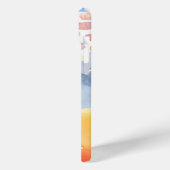 Abstrakte Malerei niedlicher Wasserfarbmuster Case-Mate iPhone Hülle (Rückseite / Links)