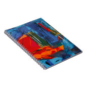 Abstrakte Malerei Notizblock (Rechte Seite)