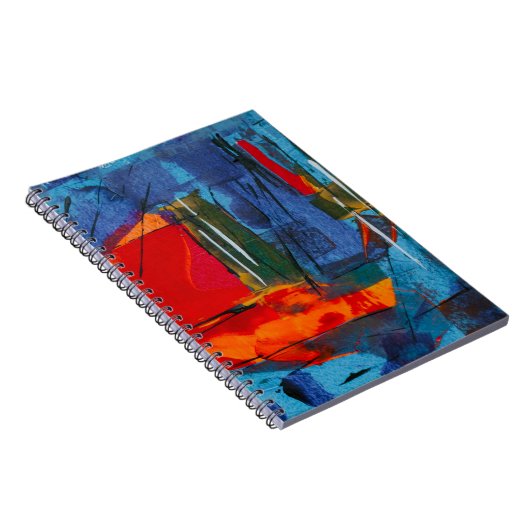 Abstrakte Malerei Notizblock (Rechte Seite)