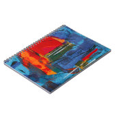 Abstrakte Malerei Notizblock (Linke Seite)