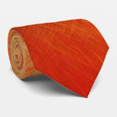 Abstrakte Malerei | Orange Abstrakt Art. 46 Krawatte (Gerollt)