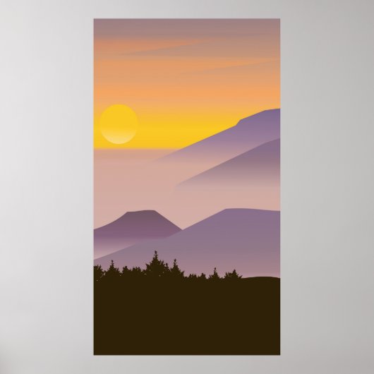 Abstrakte Malerei Poster (Vorne)