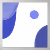 abstrakte Malerei Poster (Vorne)