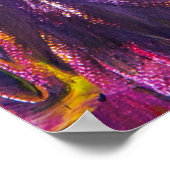 Abstrakte Malerei Poster (Ecke)