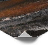 Abstrakte Malerei Poster (Ecke)