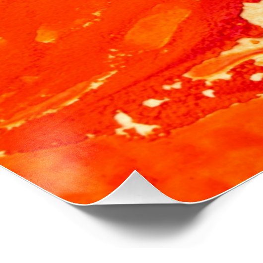 Abstrakte Malerei Poster (Ecke)