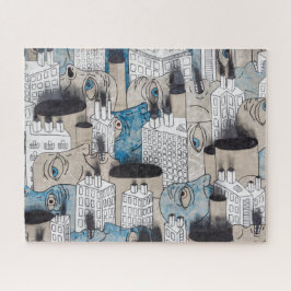 Abstrakte Malerei Puzzle