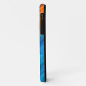Abstrakte Malerei | Retro farbig 28 Case-Mate iPhone Hülle (Hinten/Links)