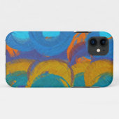 Abstrakte Malerei | Retrofarben 15 Case-Mate iPhone Hülle (Rückseite (Horizontal))
